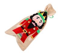 minkissy 1pc Reusable Xmas Wine Bottle Cover Christmas Decor Washable Wine Bottle Bag for Holiday Parties and Home Use