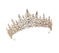 minkissy 1pc Rhinestone Bridal Crown Wedding Headdress Elegant Hair Jewelry for Birthday Parties Special Occasions Lightweight Design Accessory for Brides Celebrations