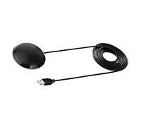 minkissy 1pc USB Condenser Microphone for Laptop Round Conference Mic High Fidelity Sound Noise Reduction Compact Design for Streaming and Recording for Notebook