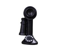 minkissy 1pc Vintage Miniature Resin Telephone Decoration Retro Adornment for Desk Charming Mini Retro Ornament Photography Prop Home Decor