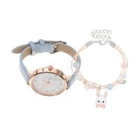 minkissy 1Set Adorable Cartoon Rabbit Watch for Decorative Watch Rabbit Bracelet for Learning to Tell Lightweight Durable Design