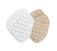 minkissy 1set Comfortable High Heel Cushions Skid Forefoot Pads for All Shoe Types Breathable Ball of Foot Inserts Shock Absorbent Lightweight for Women 2pairs