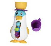 minkissy 1Set Cute Cartoon Penguin Bath Adorable Bathing with Rotating Water Wheel for Fun Splashing Learning Safe Design for Pool Bathtub Playtime