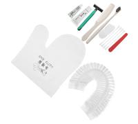 minkissy 1Set Disposable Hotel Toiletries Kit Personal Travel Essentials Includes Toothbrush Comb Nursing Bag and More for Guesthouse and Travel Random Color