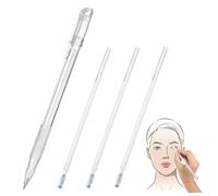 minkissy 1set Eyebrow Marker Pen Refills Portable Makeup Position Marker for Microblading and Eyebrow Tattooing Precision Tool for Professionals and Personal Use