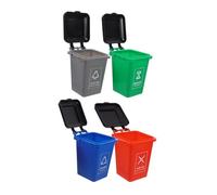 minkissy 1Set Garbage Sorting Educational Creative Early Learning Cards for Bilingual English Chinese Fun Teaching Material for Environmental Awareness