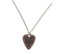 minkissy 1Set Guitar Pick Pendant Necklace of Unique Zine Picks with present Box Durable and Practical for Guitar Lovers and Decoration Storage Case Included