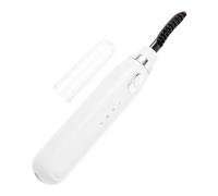 minkissy 1Set Heated Eyelash Curler with Heat Settings Sleek Electric Eyelash Curling Tool for Curls Minimalist Design for Effortless Makeup Application