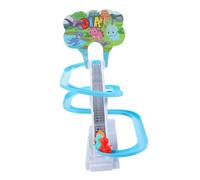 minkissy 1Set Interesting Dinosaur Track for Plaything with Light Household Accessory for Boys Safe Design