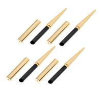 minkissy 1set Lipstick Tube Lipstick Tube Clear Lip Gloss Liner Bay Glow Oil Lipstick Tube Container Balm Lipstick Bottle Lip Container Tube Pallets Mini Lipstick Lids Golden Plastic 4pcs