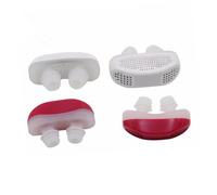 minkissy 1set Snoring Nose Buds Comfortable Nasal Device for Improved Breathing Sleep Snore Clip with Ventilation Portable Nose Purifier White 2pcs