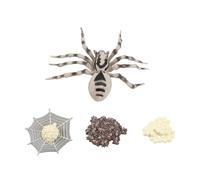 minkissy 1Set Wolf Spider Evolution Model Realistic Animal Display for Educational Decoration for Home and Chic Design for Imaginative Learning