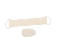 minkissy 2 Pack Exfoliating Glove Back Scrubber Natural Sisal Body Scrubbers Back Wash Gloves Bath Accessories for Women Men