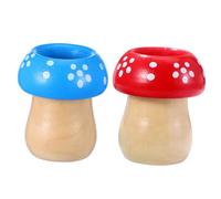 minkissy 2 Pcs Mushroom Kaleidoscope for Unique Small Mushroom Shape Visual Effects Easy to Use Playthings Fun Party Favors for Adults Random Color