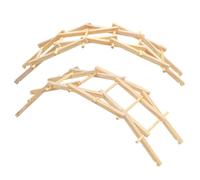 minkissy 2 Sets Handmade Arch Bridge Assembly Interactive Science Learning Kit for Creativity Imagination Required DIY Project for Parents