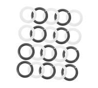 minkissy 20 Pairs Replaceable Guitar Gasket Small Tuner Washers for Electric Acoustic Guitars Portable Spacer for Enhanced Sound Playability Durable Versatile