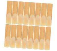 minkissy 20 Pcs Alto Saxophone Reeds Strength Woodwind Instrument Accessories for Beginners and Players Clear Vibrant Sound Suitable for Clarinet Soprano Alto Sax Pack
