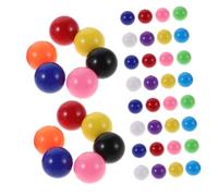 minkissy 200PCS Plastic Colored Marbles Balls for Chinese Checkers Replacement Game Balls for Color Sorting Educational Math Counting Tool for Boys and Family Fun