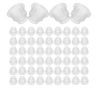 minkissy 200pcs Transparent Replacement Stoppers for Bottles Reliable Seal for Aromatherapy DIY Projects for Oil Dispensing and Freshness