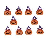 minkissy 20PCS Halloween Candy Boxes Lightweight Handheld Paper Storage for Trick Treat with Creative Pumpkin Design