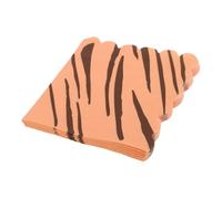 minkissy 20PCS Leopard Print Paper Napkins Animal Theme Party Supplies Stylish Disposable Dinner Serviettes for Birthday Festival and DIY Gatherings