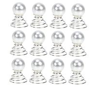 minkissy 20pcs Pearl Hairpin Swirl Hairpin Hair Spiral Pin for Women Elegant Bridal Hair Accessories