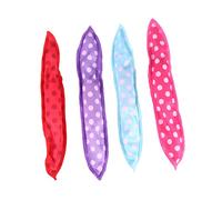 minkissy 20pcs Polka Dot Curl Hair Curlers Sponge Hair Rollers for Women Without Heat for Quick Curls