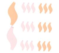 minkissy 20Pcs S Shaped Lash Lift Tool and Brow Comb Multifunctional Lash and Brow Styling Brush Heat Resistant Durable Eyelash Curling and Makeup Comb for Home and Salon Use