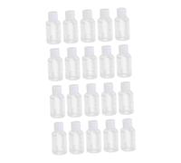 minkissy 20pcs Travel Bottles Refillable Squeeze Bottles Nozzles Empty for Outdoor Travel and Dispensing