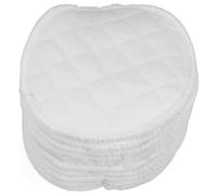 minkissy 20pcs Washable Cotton Breastfeeding Pads Reusable Nursing Breastmilk Pads for Leaking Postpartum Care Use at Home The Go