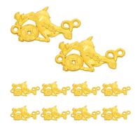 minkissy 20pcs Year the Sheep Hanging Ornaments for Chinese New Year, Sheep-shaped Plastic Decorations with Intricate Details, Representing Prosperity and Good Luck for Home and Office