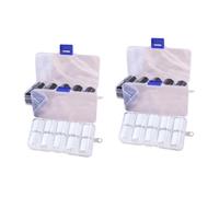 minkissy 20rolls Lace Nail Stickers of Manicure Decals for Women Easy Application for Parties and Events Includes Storage Box for Organization