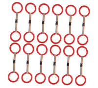 minkissy 24 Sets Adjustable Walking Rope with Rings Anti-Loss Wristband Safety Leash for Preschool Daycare Outdoor Use Lightweight Comfortable Walking Harness with Quick-Release Connectors