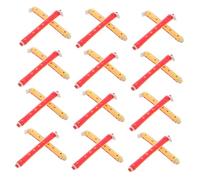 minkissy 24pcs Heatless Curling Rods and Hair Hair Styling Tools for Home Salon Use Protective Hollow Design for Gentle Waves and Curls