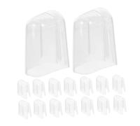 minkissy 24pcs Portable Toothbrush Head Covers Dustproof Travel Caps for Electric Toothbrush Heads Lightweight and Convenient Protection for Home and Travel Use
