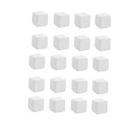 minkissy 24pcs Turtle Tank Calcium Cubes Natural Mineral Molar Blocks for Reptiles Aquatic and Terrestrial Use Promote Strong Bones and Muscle Development Safe Calcium-enriched Nutrition