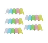 minkissy 25 Pcs Practical Flute Protectors Durable Films for Chinese Bamboo Flute Random Colors Scratch and Damage Protection Fit Tones Random Color