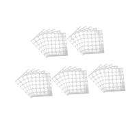 minkissy 25 Sheets Aluminum Foil Lash Glue Holder Stickers Eyelash Extension Pallet Pads for Sensitive Skin Precision Adhesive Glue Pallet Stickers for Makeup Artists