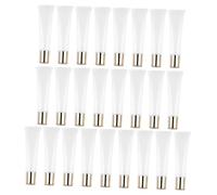 minkissy 25pcs Lip Pumping Lipstick Empty Tubes Lip Gloss Squeeze Tube for Diy Cosmetics Skincare Container