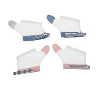 minkissy 2Pairs Adjustable Gloves for Boy Girl of Thumb Guards with Soft for Hand Comfort and Safety Prevents Harmful Bacteria and Dirt