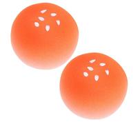 minkissy 2pcs 2pcs Makeup Sponge Powder Puff Bun Shape for Dry and Wet Use, Non-powder-absorbing Sponge Applicator for Foundation and Face Makeup, Soft Bread-shaped Blender for Smooth