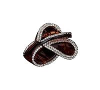 minkissy 2pcs Acrylic Diamond Butterfly Hairpin Claw Clip Large Hair Claw Clamp for Women Girls Large Material Acrylic for Messy Bun Styling