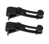 minkissy 2pcs Adjustable Drum Mic Clips Shockproof Rim Mount Holders for Microphones Drum and Percussion Instruments Plastic and Metal Construction Easy Tool Installation for Musicians
