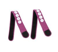 minkissy 2pcs Adjustable Portable Acupressure Headband for Muscle Relaxation and Head Fatigue Relief Innovative Acupuncture Wrap for Neck and Scalp Massage Stress Reduction and Meditation