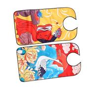 minkissy 2pcs Bib Eating Aprons for Adults Saliva Towel Bib Sleeves for Mealtime Protection and Use during Dining