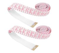minkissy 2pcs Braille Tape Measure for Blind Soft Accurate Learning Supply Flexible Measuring Tool for Vision Impaired Braille Measuring Tape 150cm