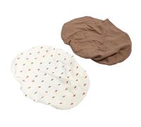 minkissy 2pcs Breathable Cotton Changing Table Cover for Nursery, Soft and Washable Diaper Changing Mat Cover that Retains Shape and Prevents Rolling, Suitable for Daily Use