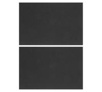 minkissy 2pcs Carbon Felt Thermal Insulation Blanket for Vacuum Furnace High Temperature Fire Resistant Carbon Fiber Fireproof Blanket Suitable for Laboratory and Industrial Use