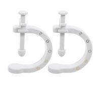 minkissy 2pcs Compact Acupressure Foot Massage Stick for Hand and Feet, Lightweight Abs Material for Fatigue Relief, Ergonomic Design Suitable for Home and Travel Use