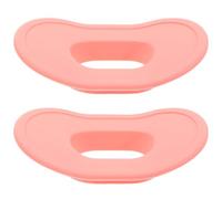 minkissy 2pcs Diving Regulator Lip Protector Soft Silicone Mouthpiece Cover for Diving and Swimming, Portable Design Comfortable Fit for Cold and Sting Protection